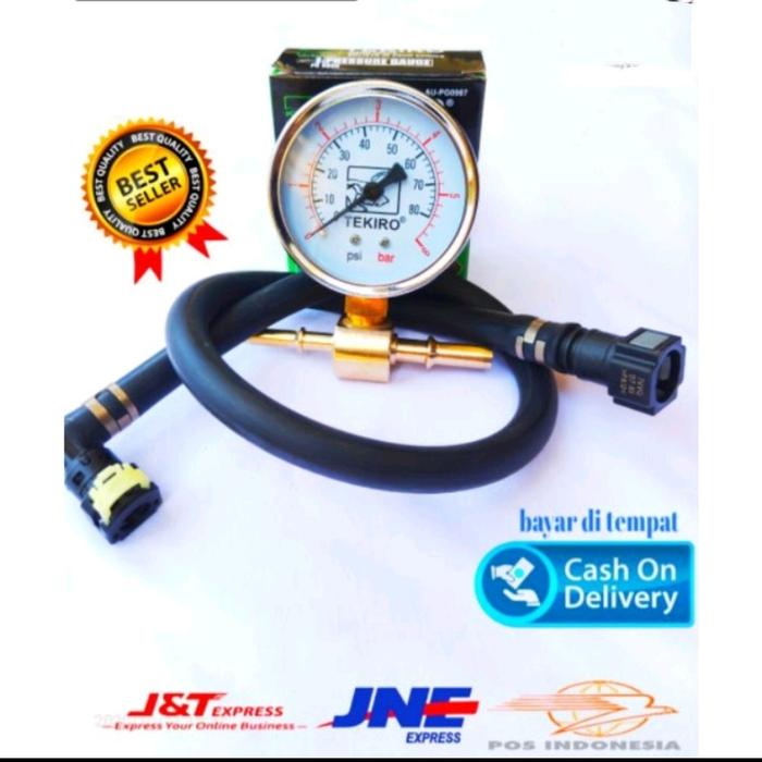 Gambar Alat Service Motor Injeksi injektor Pressure Gauge Multitester FI - Putih dari doeltools undefined Tokopedia
