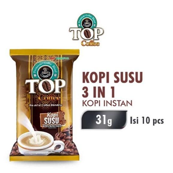 Gambar Top Coffee - Kopi 3in1 - Avocado / Barista / Gula Aren / Capuccino - Kopi Susu dari sertamart undefined Tokopedia