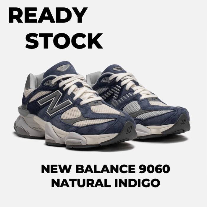 Gambar New Balance 9060 Natural Indigo - 7.5 dari Sigma Kicks Sneakers Store undefined Tokopedia