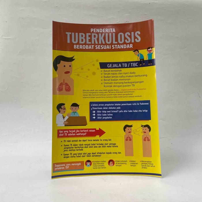 Gambar Poster 12 Indikator Keluarga Sehat : Tuberculosis, Poster TB - Paket 1 Poster dari Sahabat Sejasa undefined Tokopedia