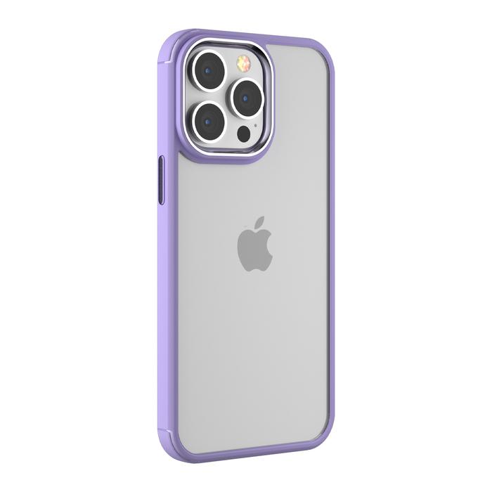 Gambar Case iPhone 14 Pro Max Plus Devia Crystal Series Shockproof Casing - Purple, iPh 14 dari GET-WID undefined Tokopedia
