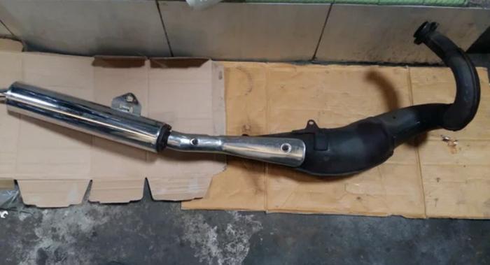 Gambar knalpot ninja SS original dari Aqilla PartS undefined Tokopedia