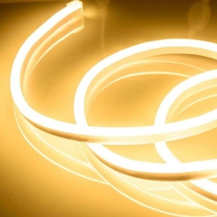 Gambar Paket Lampu LED Neon Flex 220V 6m - 10m Lengkap Tinggal Colok - warmwhite, 10m+colokan dari Listrik-store undefined Tokopedia