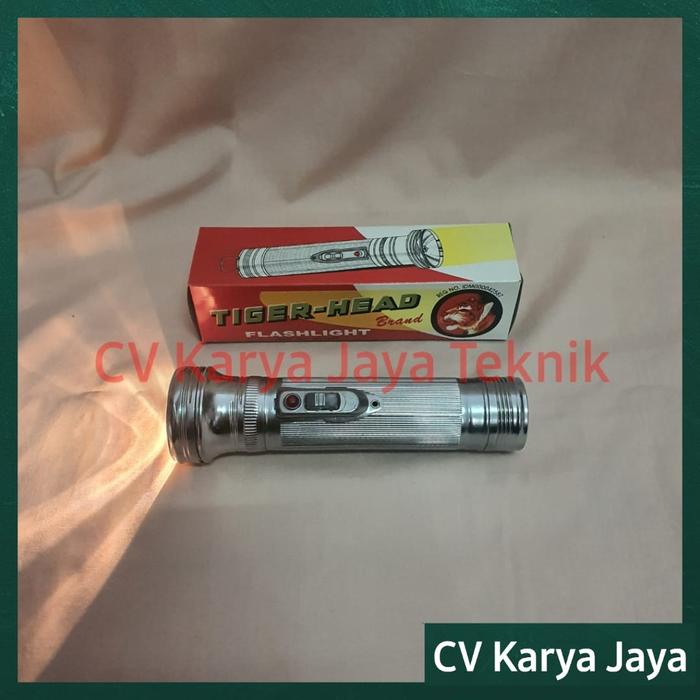 Gambar Senter Seng Tiger 300ft / Flash Light Senter Tangan Jadul - Tanpa Baterai dari CV Karya Jaya Teknik undefined Tokopedia