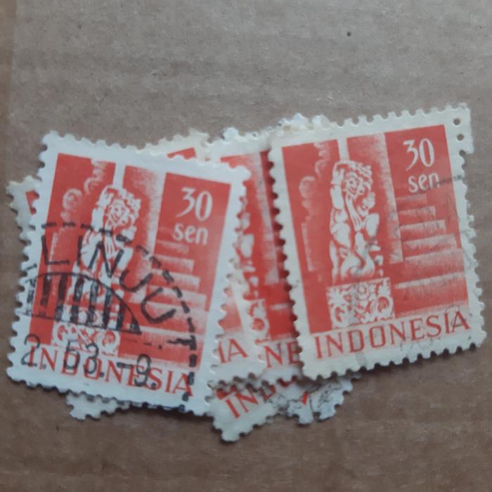 Gambar Perangko Candi dan Bangunan 1949 harga 1 prangko - 30sen dari sellingbuy undefined Tokopedia
