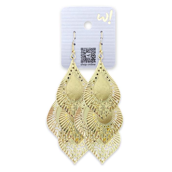 Gambar W! Accessories Anting Etnik Imitasi Gold Emas 64470700 - 06 dari W Accessories by Scoop undefined Tokopedia