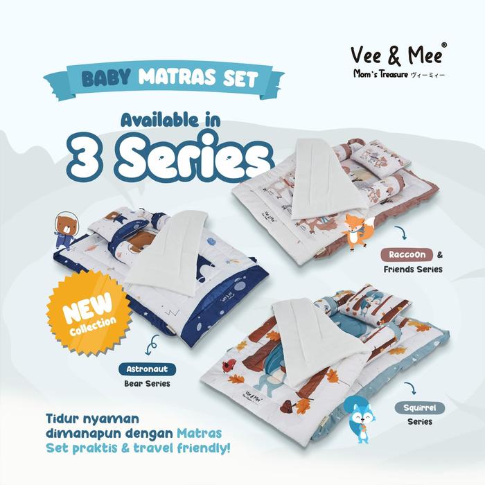 Gambar Vee & Mee Matras Baby Bedding set dari ShanShanStore undefined Tokopedia