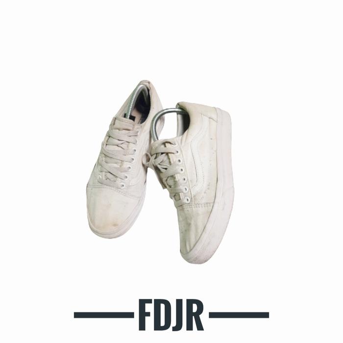 Jual vans old skool true white Kota Tangerang Fdjr Store