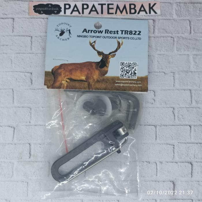 Gambar Arrow Rest Magnetic Wrap Around Busur Recurve Barebow - Hitam dari papatembak undefined Tokopedia