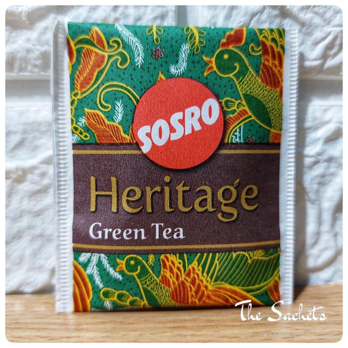 Gambar SOSRO Heritage Tea Black Green Jasmine Sachet - Green Tea dari The Sachets undefined Tokopedia