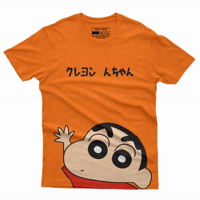 Jual Tshirt Shincan Orange Kawaii Kota Medan Metro Anime Store