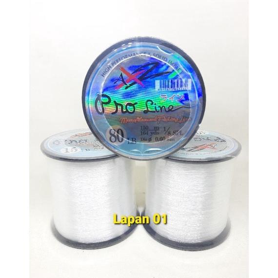 Gambar Senar Pancing Axz Pro Line ⅛ Spl Putih / Monofilament Fishing Line - Putih, 12 Lb dari pandut4 undefined Tokopedia