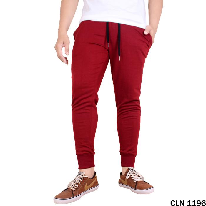Gambar Celana Karet Pria Jogger Training Panjang Cowok CLN 1199 - CLN 1196 dari Gudang Fashion Id undefined Tokopedia