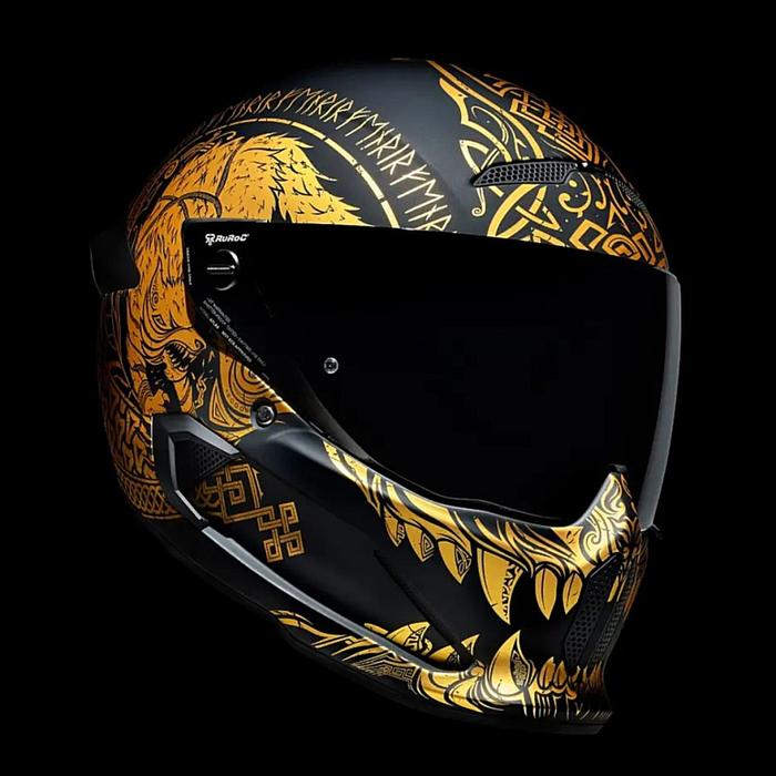 Ruroc ATLAS4.0 StreetKing （Ruroc atlas helmet weight top）