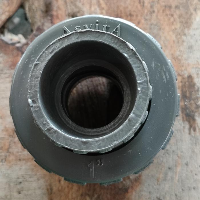 Gambar WATERMUR PVC POLOS WATER MUR TANPA DRAT MURAH BAGUS - 1 inch dari TB Bintang-Terang undefined Tokopedia