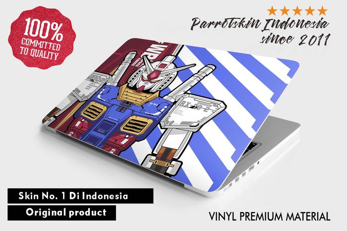 Gambar Skin Garskin Sticker Stiker Laptop Premium All tipe case Gundam - Biru dari Parrotskin ID undefined Tokopedia