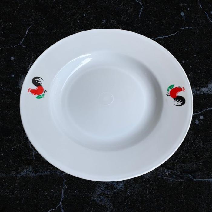 Gambar PIRING MAKAN PLASTIK 9 INCH MOTIF AYAM JAGO MURAH dari sjwarehouse.store undefined Tokopedia