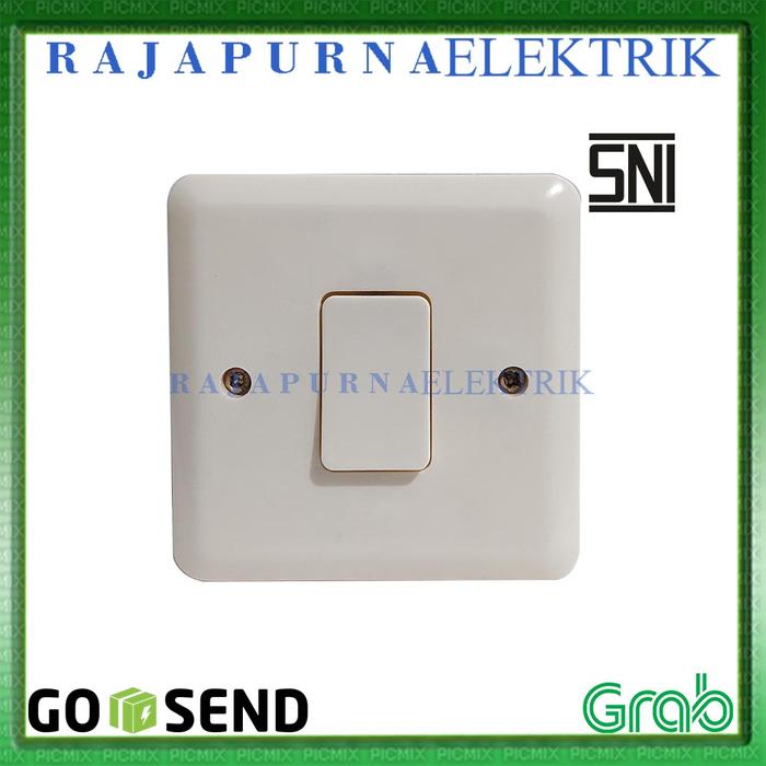 Gambar Saklar IB Inbow Single Switch Engkel Tempel MEIKO dari Rajapurna Elektrik Indonesia undefined Tokopedia