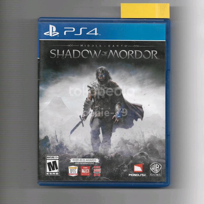Middle-earth: Shadow Of Mordor Pour Playstation 4