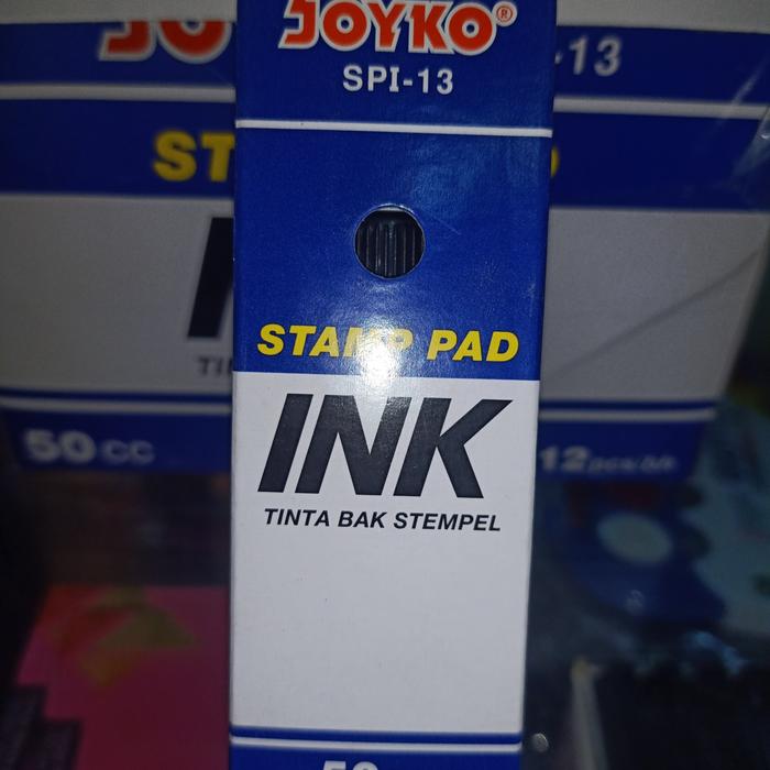 Gambar Tinta STAMP PAD Ink Joyko / TINTA STAMPEL JOYKO / ink joyko Sp1-11 - Hitam dari MENTARI 98 undefined Tokopedia