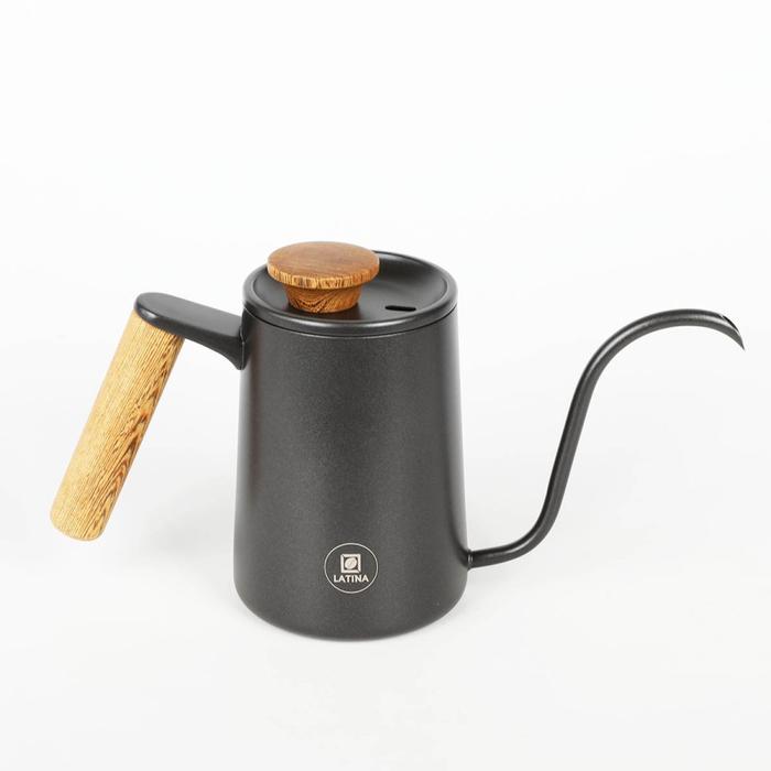 Gambar Latina Bango 600ml | Goose Neck Drip Kettle | Ceret Teko Leher Angsa - Bango 2, Putih dari Arunica Coffee undefined Tokopedia