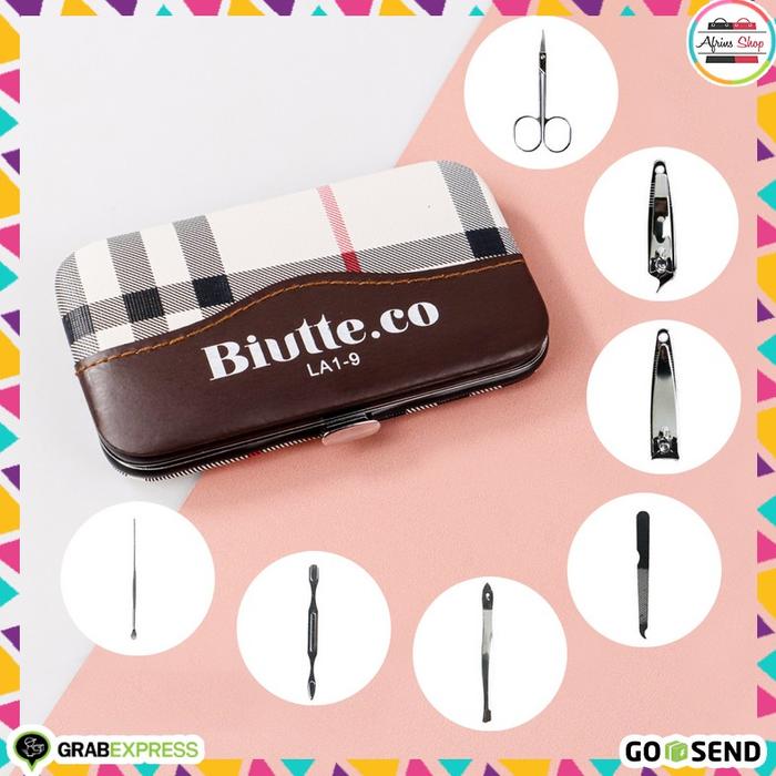 Gambar Alat Perawatan Kuku Telinga Alis 7 PCS Pemotong Kuku Manicure Pedicure dari Afrins Shop_NEW undefined Tokopedia