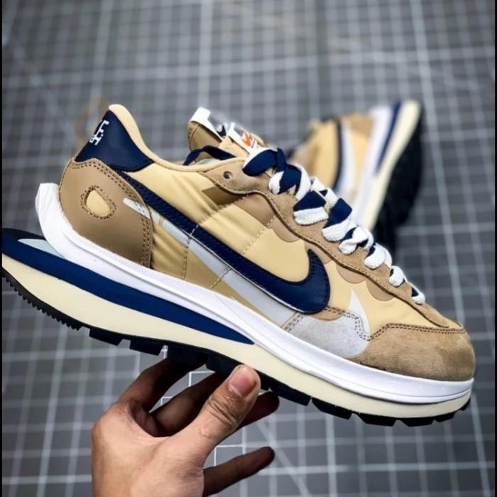 Jual Sneakers Nike Vaporwaffle X Sacai Sesame And Blue Vold Made