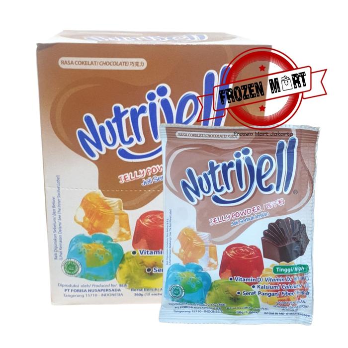 Gambar NUTRIJELL Ekonomis Jelly Powder / Bubuk Agar Instant All Variant - Leci 10G dari Frozen Mart Jakarta undefined 2 Tokopedia