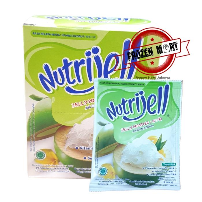 Gambar NUTRIJELL Ekonomis Jelly Powder / Bubuk Agar Instant All Variant - Leci 10G dari Frozen Mart Jakarta undefined 3 Tokopedia