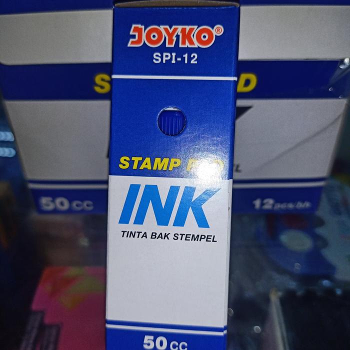 Gambar Tinta STAMP PAD Ink Joyko / TINTA STAMPEL JOYKO / ink joyko Sp1-11 - Biru dari MENTARI 98 undefined Tokopedia