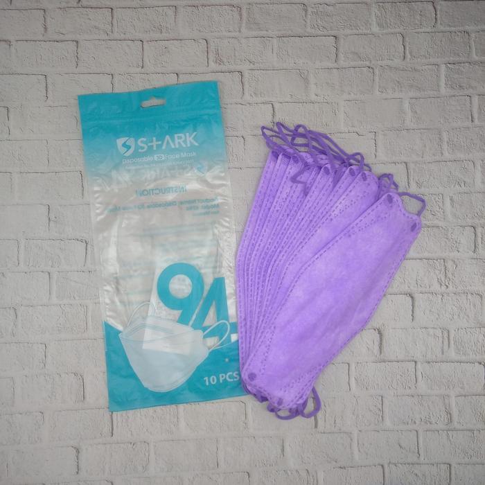 Gambar MASKER KF94 WARNA MODEL EVO - 10PCS - Ungu dari SNOWEY.ID undefined Tokopedia