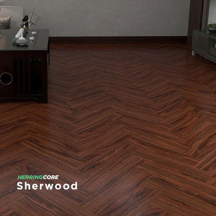 Gambar SPC Herringbone MARVEL 5 mm - SHERWOOD dari Toko Lantai Kayu undefined Tokopedia