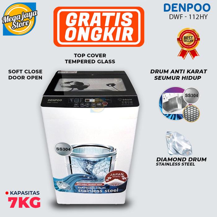Gambar MESIN CUCI 2 TABUNG DENPOO 1 TABUNG (PENGIRIMAN GRATIS ONGKIR) - DW 828 GILASAN dari MEGA JAYA SUKSES STORE MEDAN undefined 5 Tokopedia