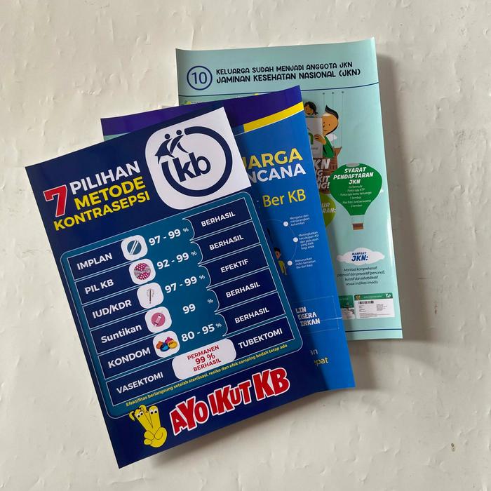 Gambar Poster Pilihan KB/Kontrasepsi - Paket 3 Poster dari Sahabat Sejasa undefined Tokopedia