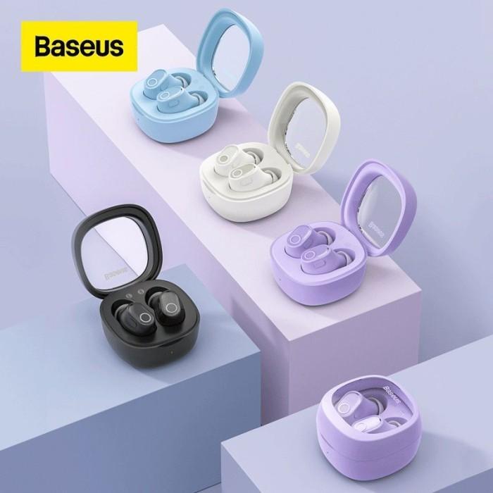 Gambar Baseus True Wireless Bluetooth Earphone Mini Earbuds TWS WM02 - Hitam dari Biang Rezeki 23 undefined Tokopedia