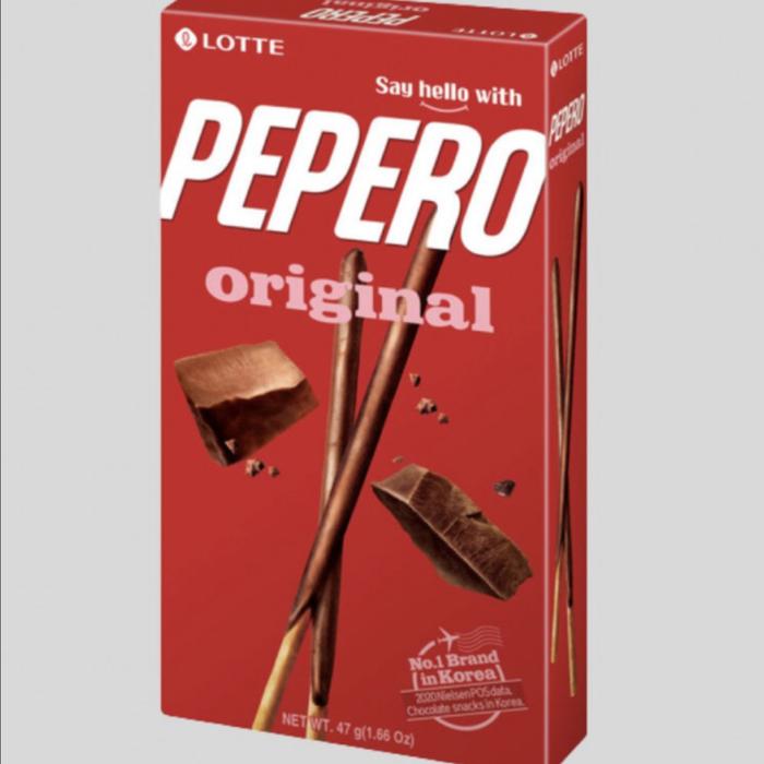 Gambar LOTTE Pepero Almond Peanut Snowy White Cookie Choco Filled Original - Original dari THE FOOD EMPIRE undefined Tokopedia