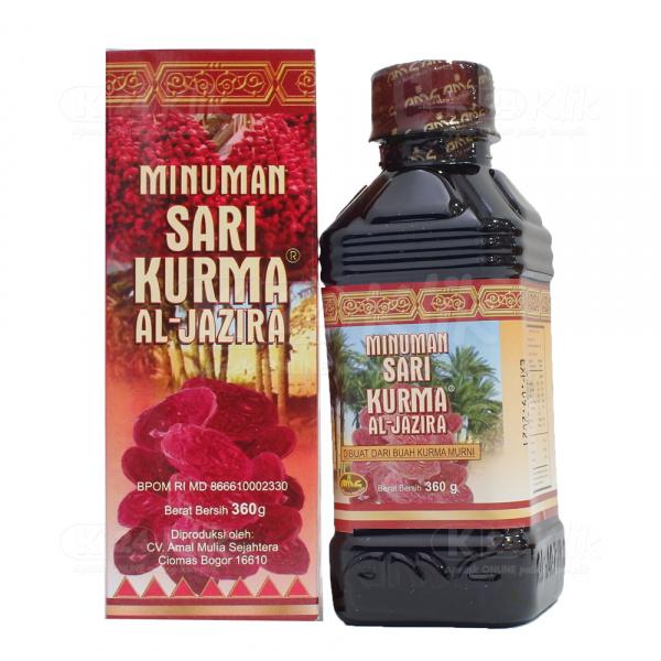 Gambar SARI KURMA AL JAZIRA 360G (1 Botol) dari K24Klik undefined Tokopedia