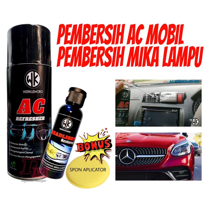 Gambar Paket Perawatan Mobil / Pembersih Ac Mobil dan Pengkilap Mika Lampu dari Dijamin Manjur undefined Tokopedia