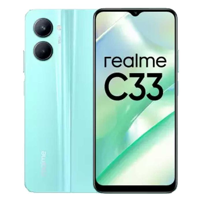 Gambar Realme C33 Ram 4 Internal 64Gb Garansi Resmi 100% Original - Biru dari riskystorephone undefined Tokopedia