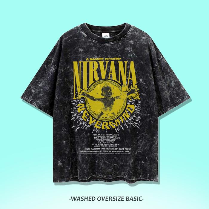 Nirvana Nevermind vintage band tee /rap（Nirvana nevermind album 