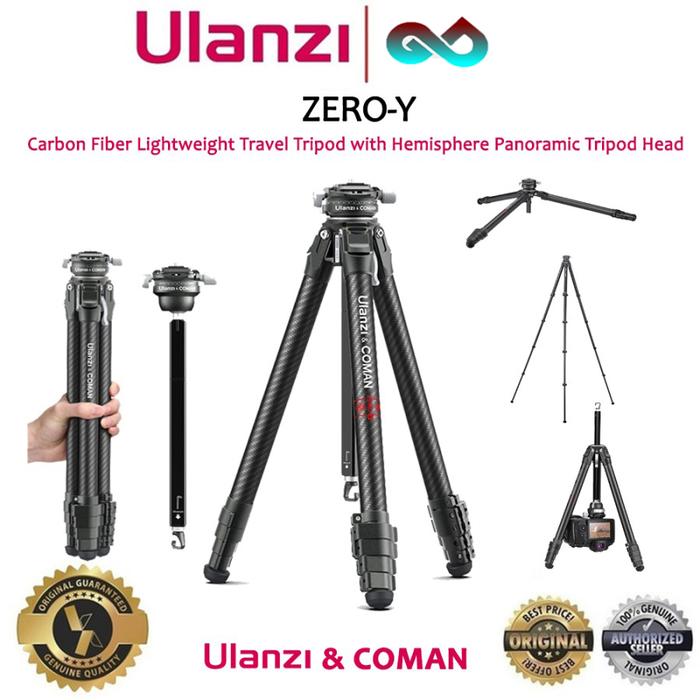 Ulanzi & COMAN ZERO Y 零感 ゼロ カーボンファイバー 三脚 Ulanzi & COMAN ZERO Y 零感 ゼロ カーボンファイバー 三脚