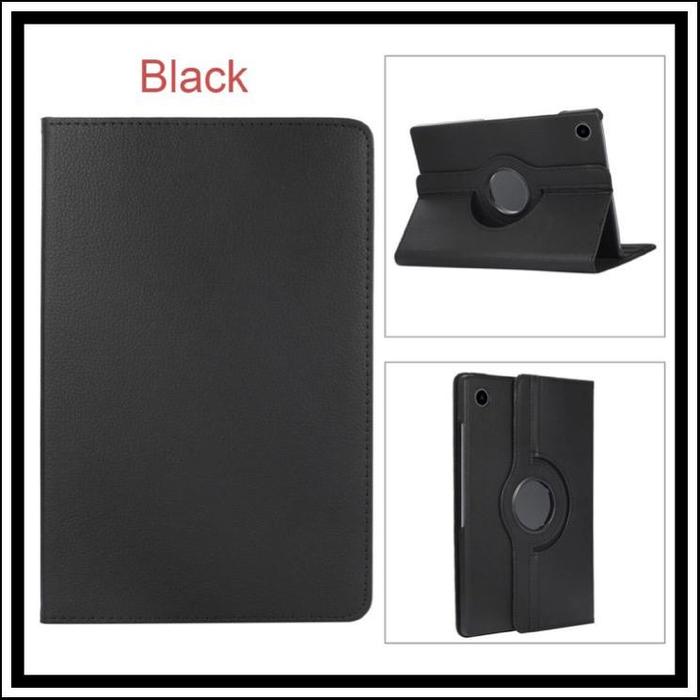 Gambar SAMSUNG GALAXY TAB A8 2019 8.0 INCH FLIP COVER ROTARY HARD CASE BOOK - Hitam dari Original Shop Nillkin undefined Tokopedia