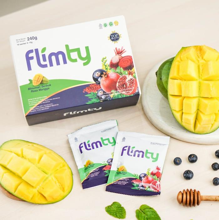 Flimty Rasa Mango 1 Box Isi 16 Sachet
