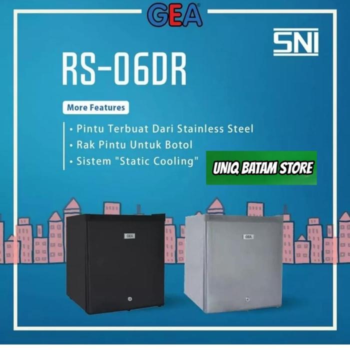 Gambar KULKAS MINI BAR GEA RS06DR batam only dari UNIQ BATAM STORE undefined Tokopedia