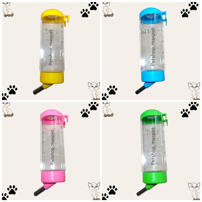 Gambar botol minum gantung hewan musang kucing anjing 500 ml pakai per dari Max pet undefined Tokopedia