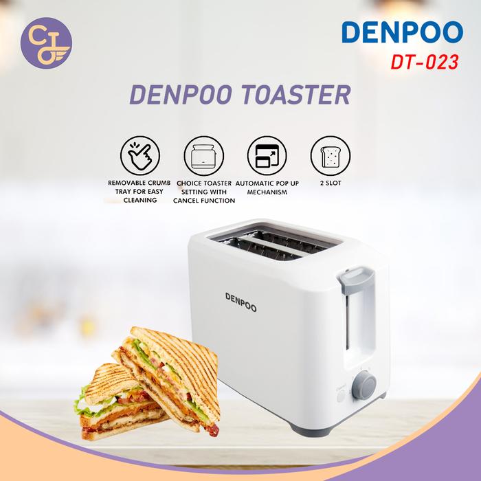 Promo TOASTER DENPOO DT 023 PEMANGGANG ROTI Kota Administrasi