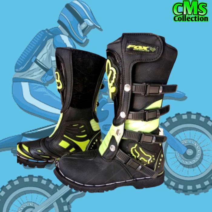 Gambar sepatu motor balap dewasa Sepatu CROSSER sepatu motor trail - C04 dari CMS-COLLECTION undefined Tokopedia