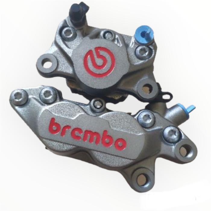 Gambar Paket Kaliper Brembo 4P 2P 4 Piston 2 Piston Nmax Xmax Aerox Ninja Dll - Grey dari QUEEN TOOL_NEW undefined Tokopedia
