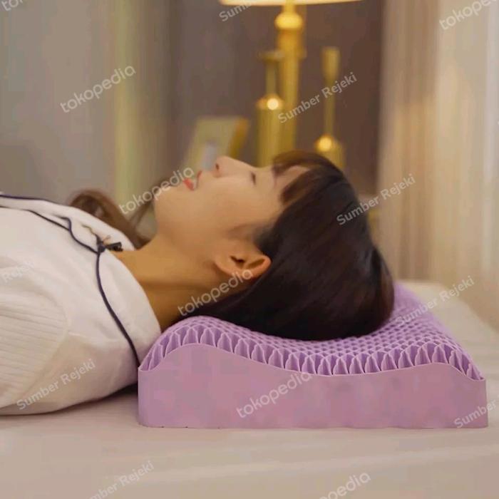 Gambar Pectin Pillow Memory Pillow Neck Message Pillows TPE High Orthopedic dari Umbul Rejeki undefined Tokopedia