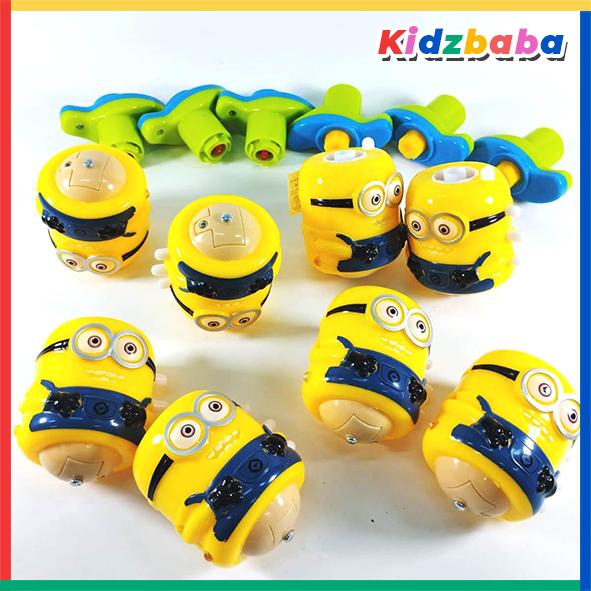 Gambar Mainan Anak Gasing Beyblade Minion Despicable Me Spinner Light & Sound dari Kidzbaba undefined Tokopedia